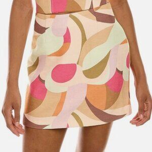 C/Meo Collective Fading Mini Skirt